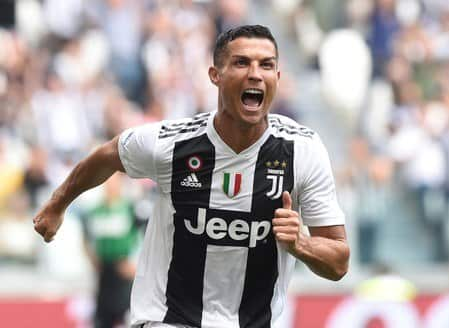 Juve's Ronaldo off the mark with a brace, Costa dismissed for spitting