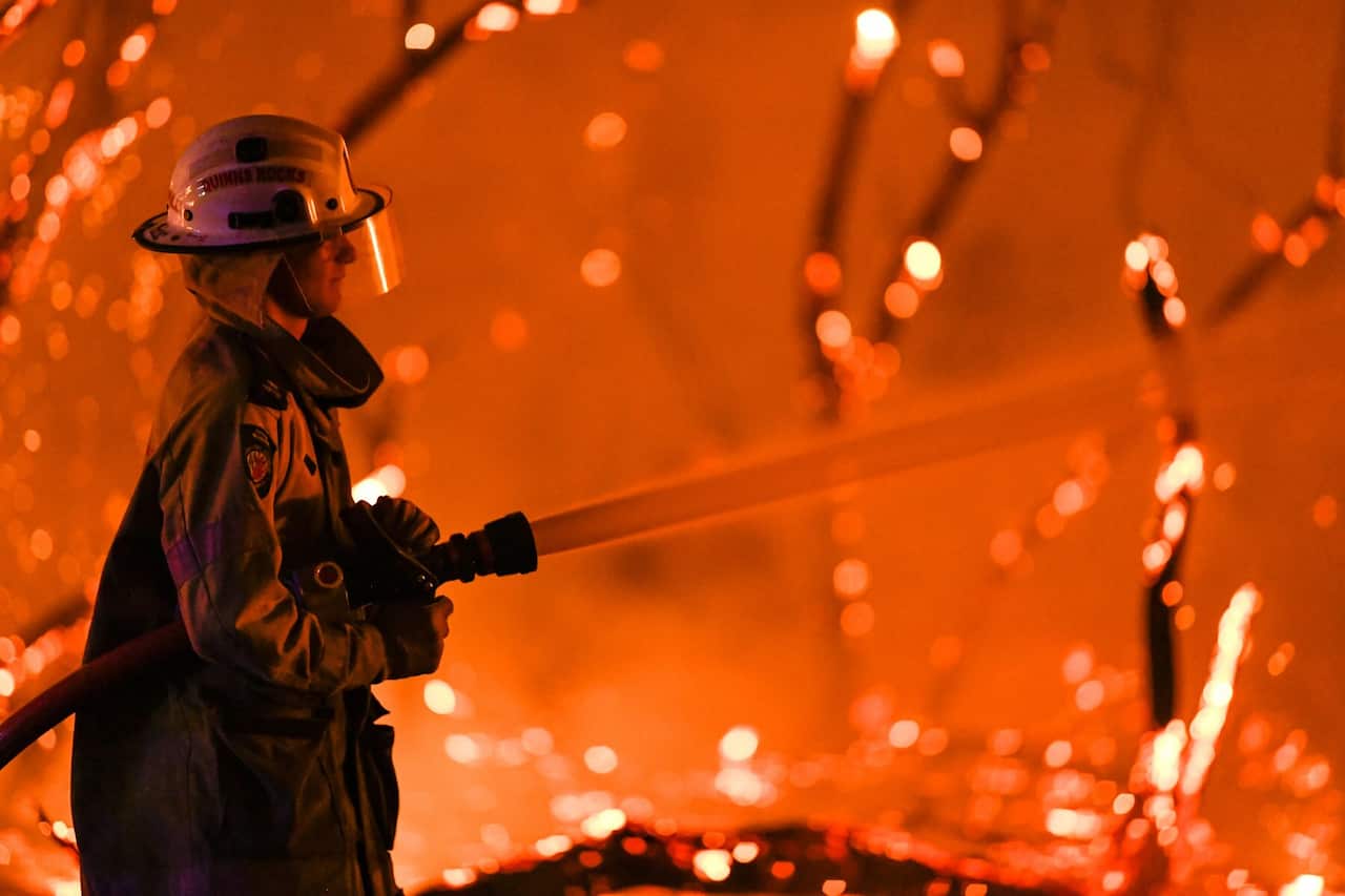 RFS crews remain on high alert as they battle bushfires across Australia.