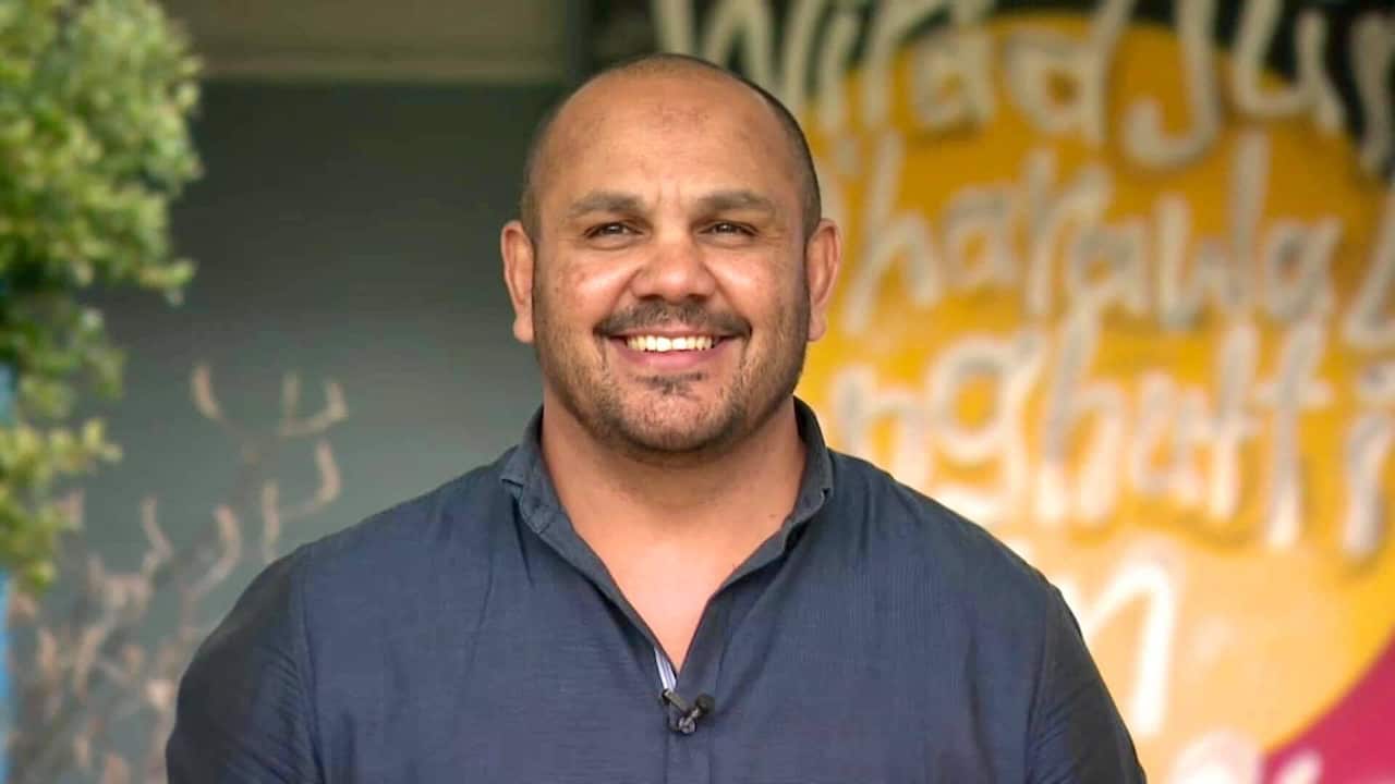 Aboriginal Curriculum Culture Teacher Jason Sampson works alongside non-Indigenous staff at Briar Road Public school.