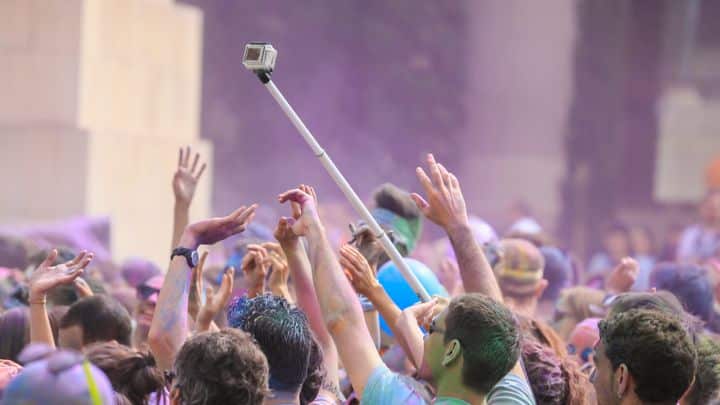 selfie stick