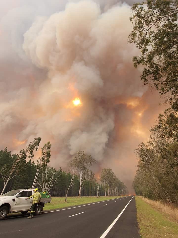 The fire in Casino.