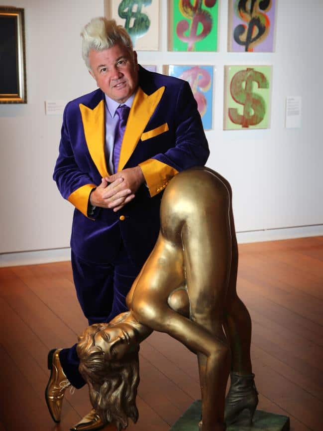 Darryn Lyons art exhibition