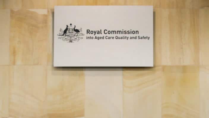 The first public hearing in the federal government's Royal Commission for Aged Care in Adelaide.