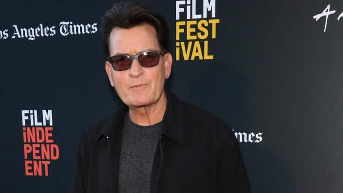 Actor Charlie Sheen 