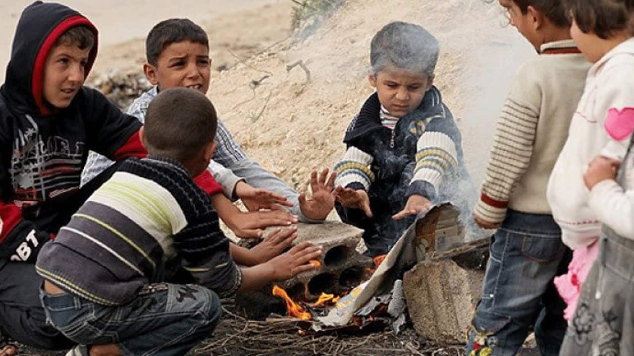 Syrian Refugees on Jordanian Border