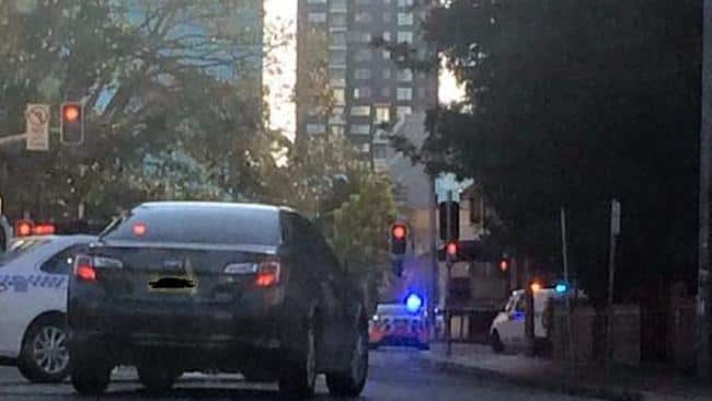 A shooting has reportedly occurred at a Parramatta Police station.