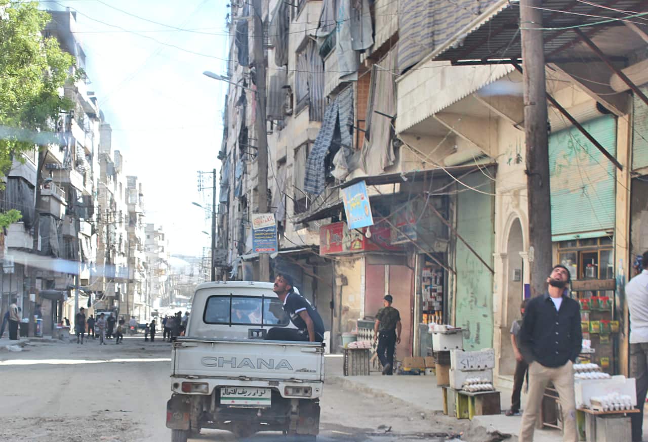 Aleppo was once Syria's economic hub, until it became consumed by violence after a major rebel onslaught in July 2012 that has split the city into opposition and regime-held territories. (Photo: Sophie Cousins)