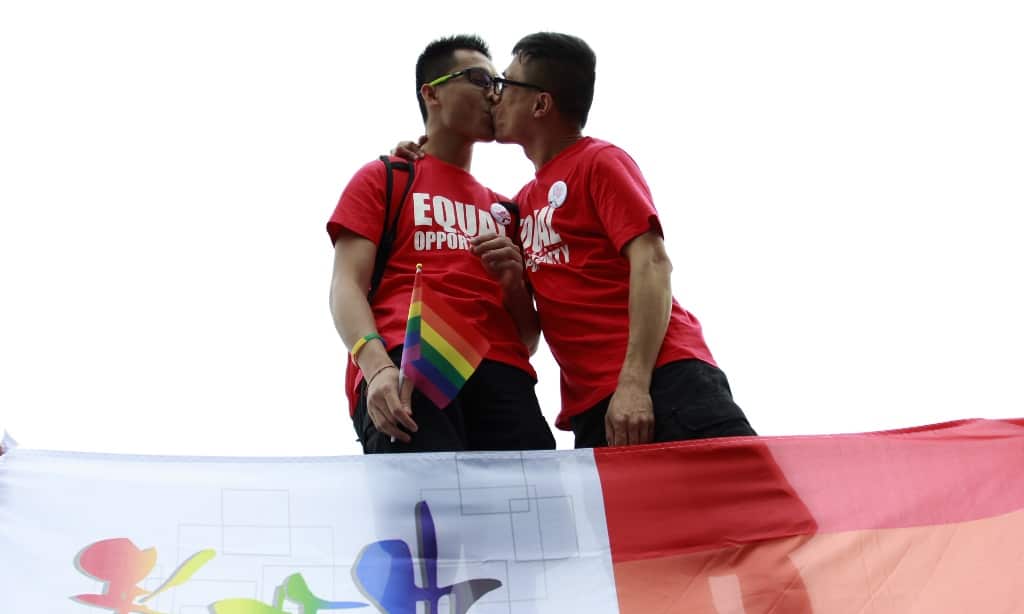 Gay pride parade China