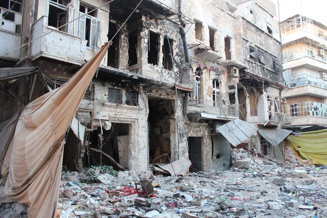 The Old City of Aleppo, the historic city centre of Aleppo, Syria. (Photo: Sophie Cousins)