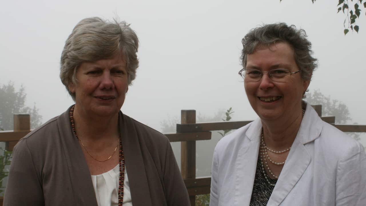 Kathy Hind (l)  and Anne Storm - SBS-1.JPG