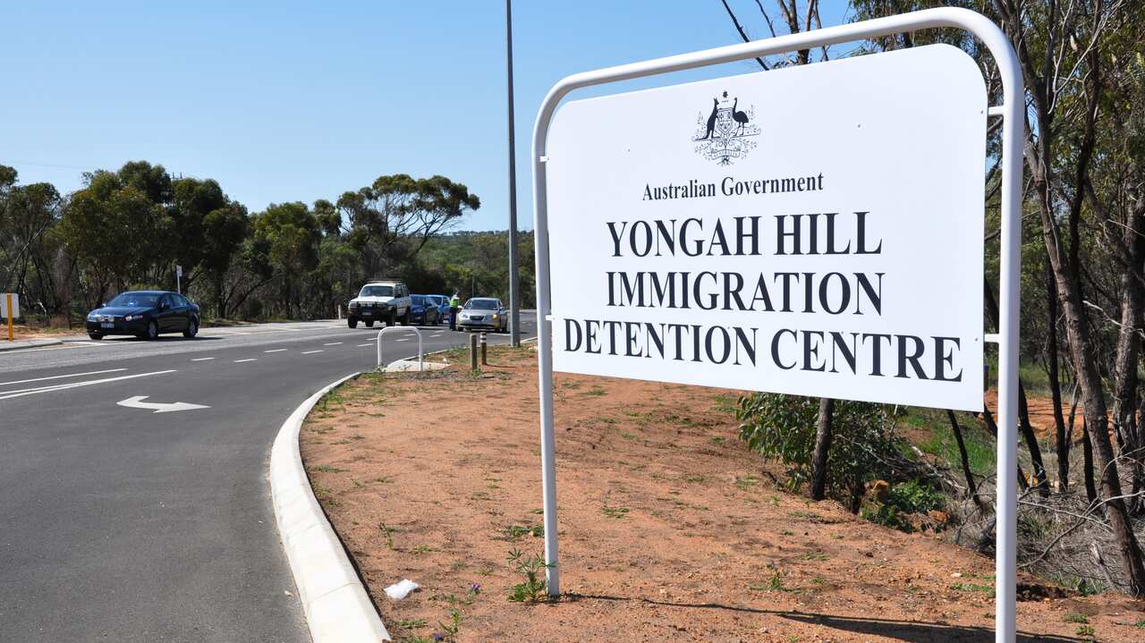 The entrance to Yongah Hill Immigration Detention Centre - AAP-1.jpg