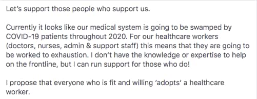 Adopt a Healthcare Worker 