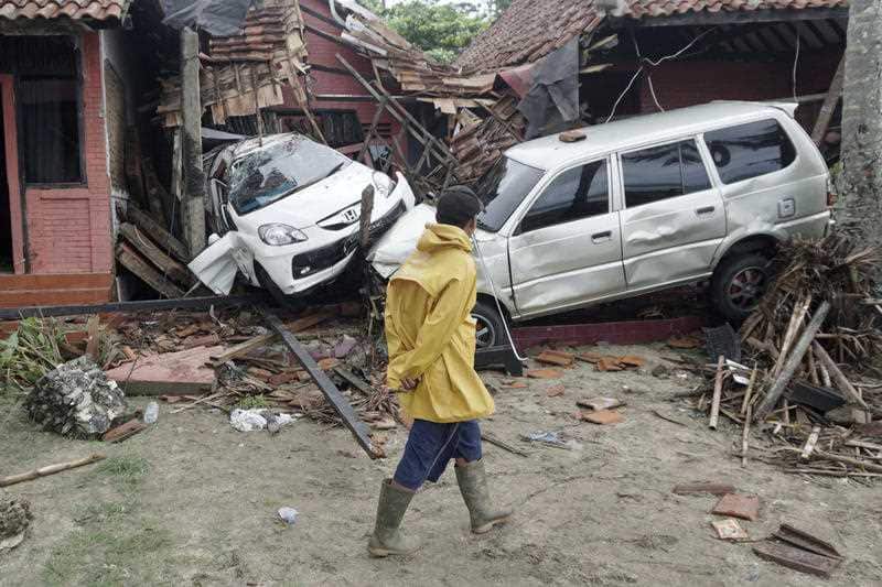 Tsunami in Indonesia