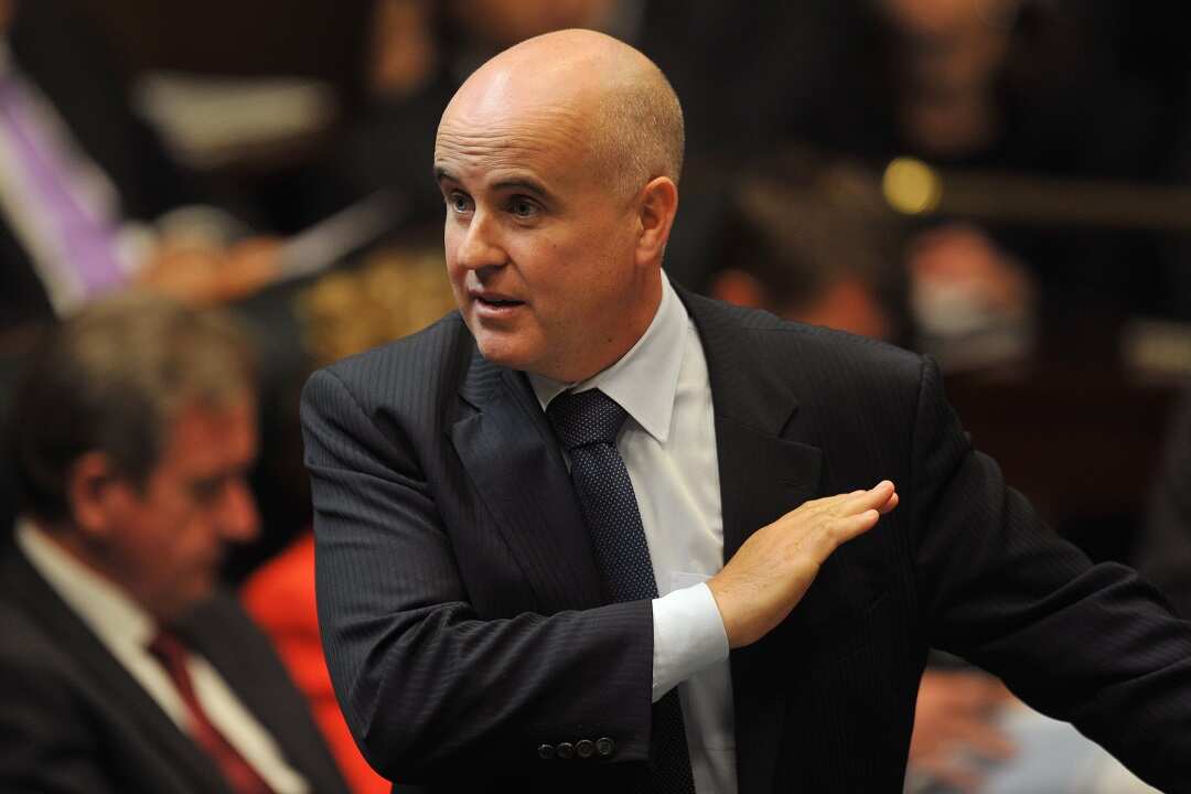 "This is pathetic": Former NSW education minister Adrian Piccoli.