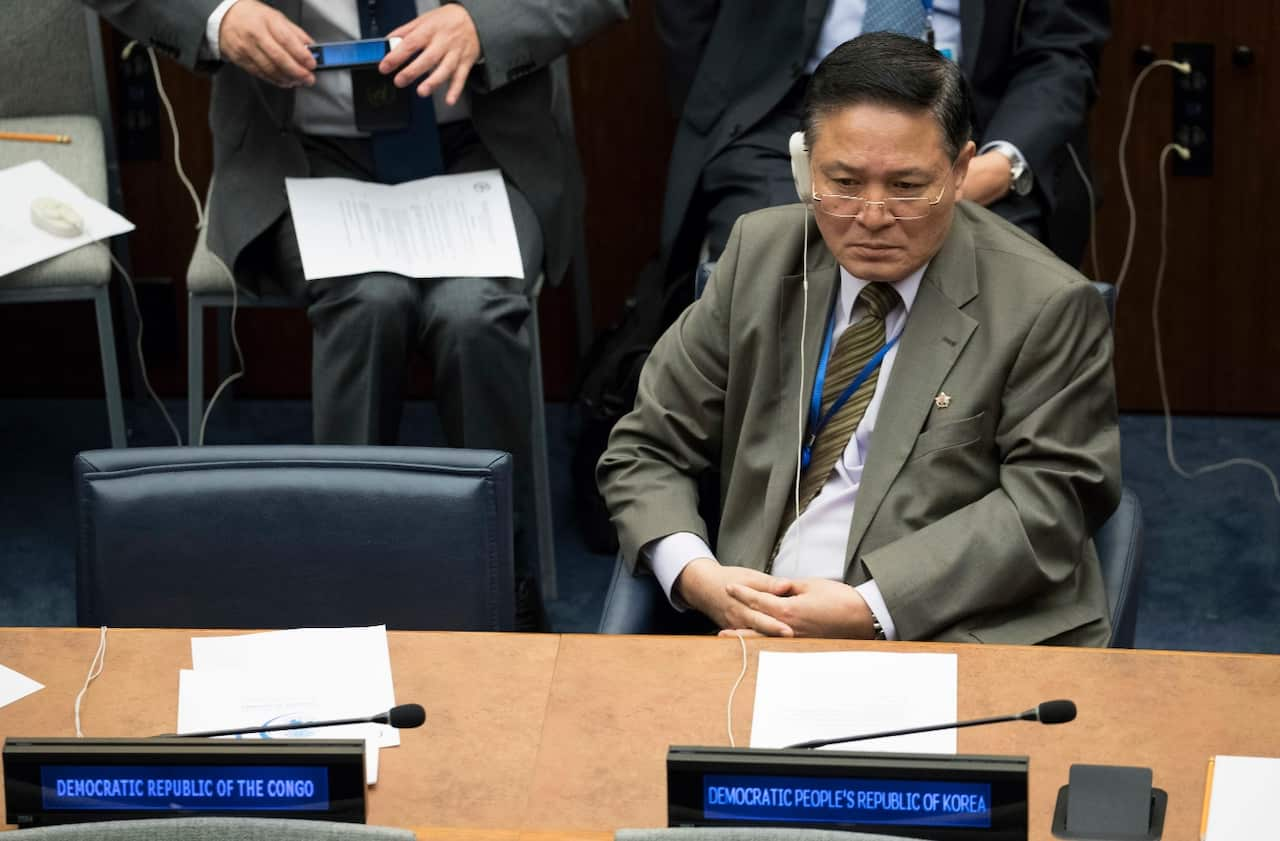 North Korean Ambassador to the United Nations Ja Song Nam 