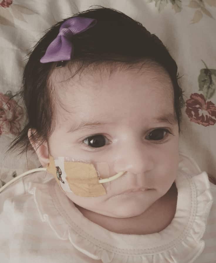 Supplied image of baby Amelia (Maurice Blackburn Lawyers)