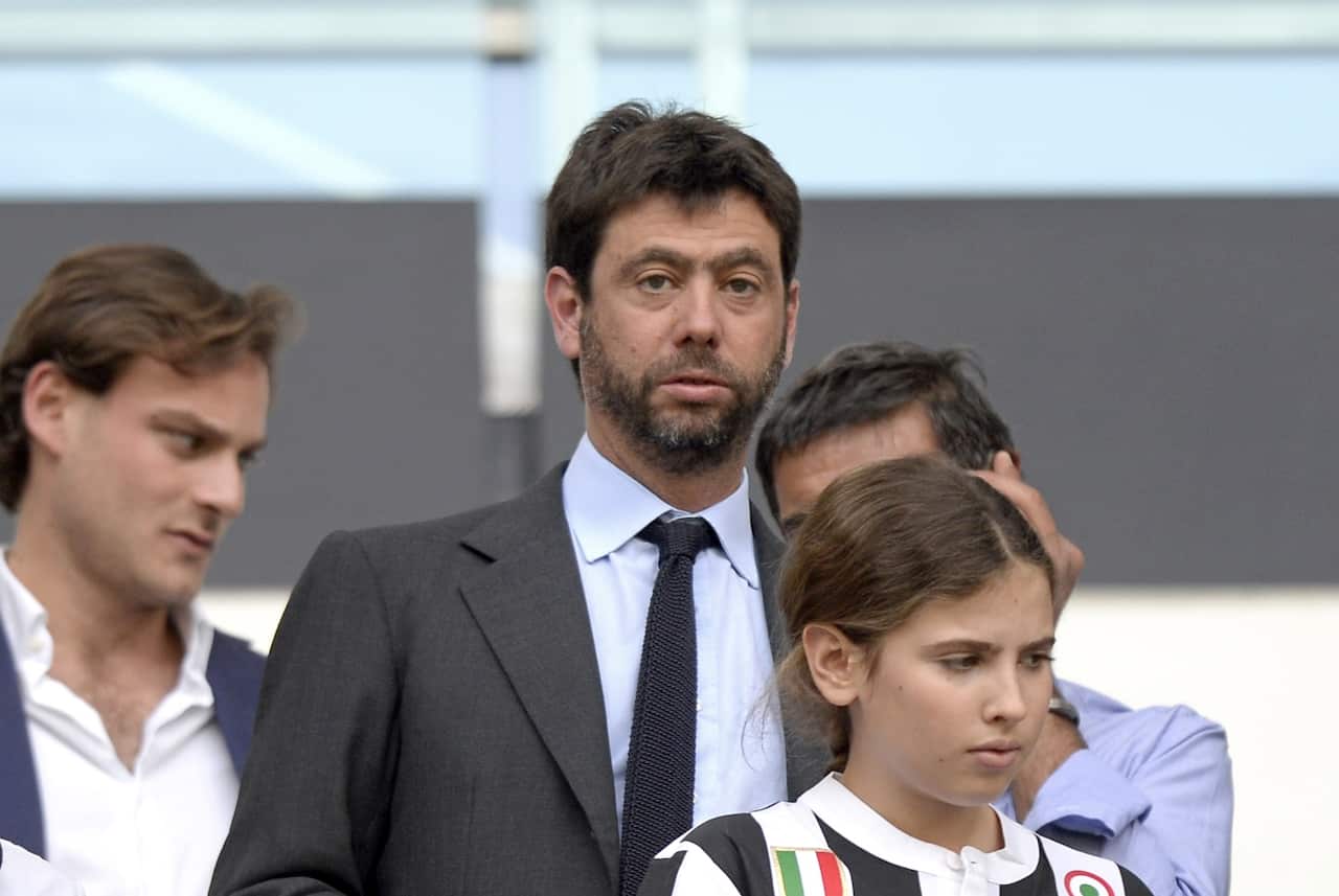 Andrea Agnelli president of Juventus