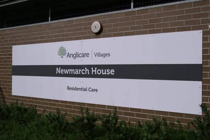 The staff member was working at the Anglicare Newmarch House in western Sydney.