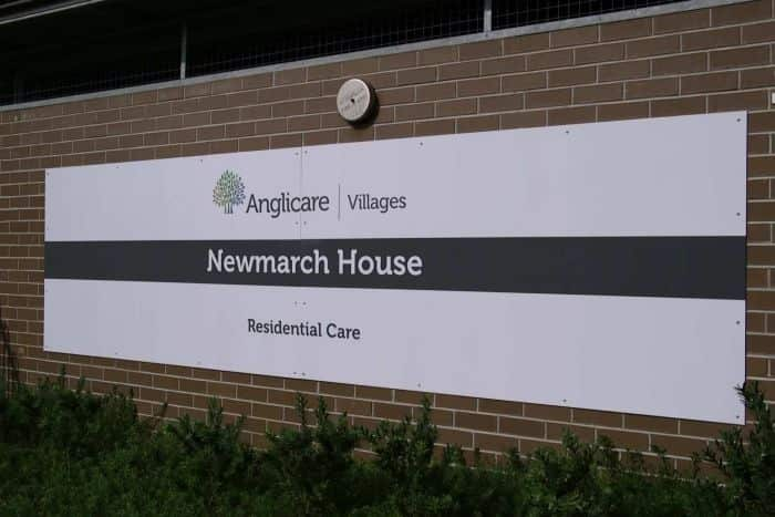 The staff member was working at the Anglicare Newmarch House in western Sydney. 