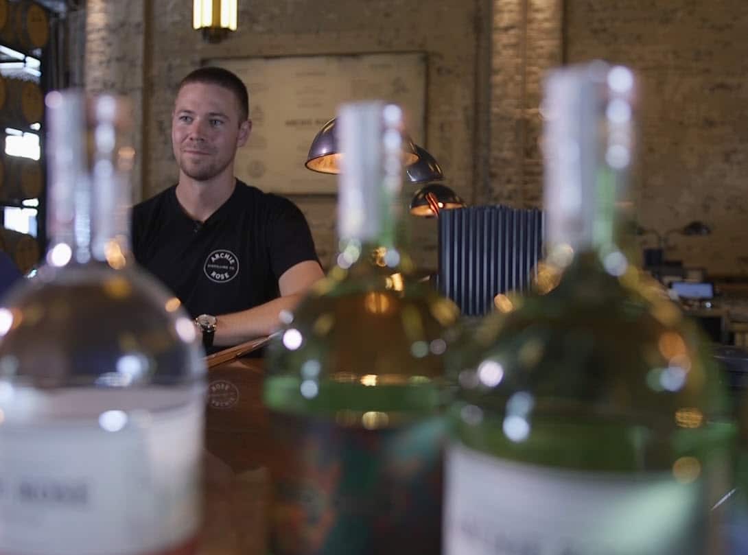 Will Edwards founded Archie Rose Distilling Co. after quitting his job as a management consultant.