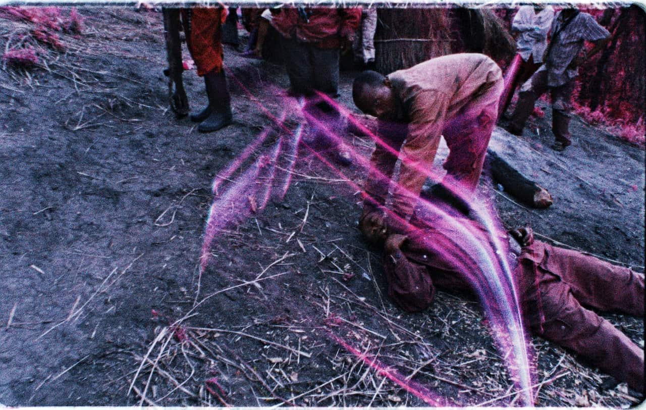 A still from Richard Mosse's video installation 'The Enclave'.