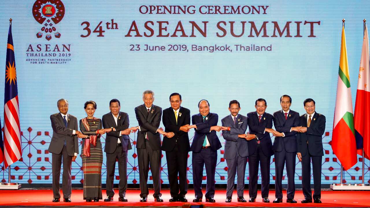 Thailand hosted the 34th ASEAN Summit.
