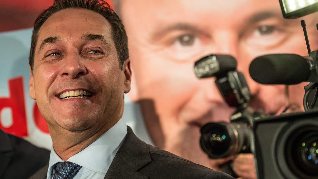 Heinz-Christian Strache wrote the controversial poem under his pseudonym "the city rat".
