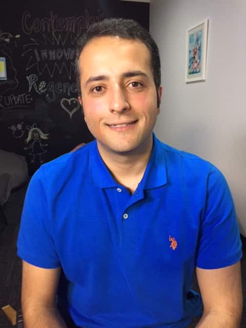 Aydin Jabbarzad initially struggled to find skilled work. 