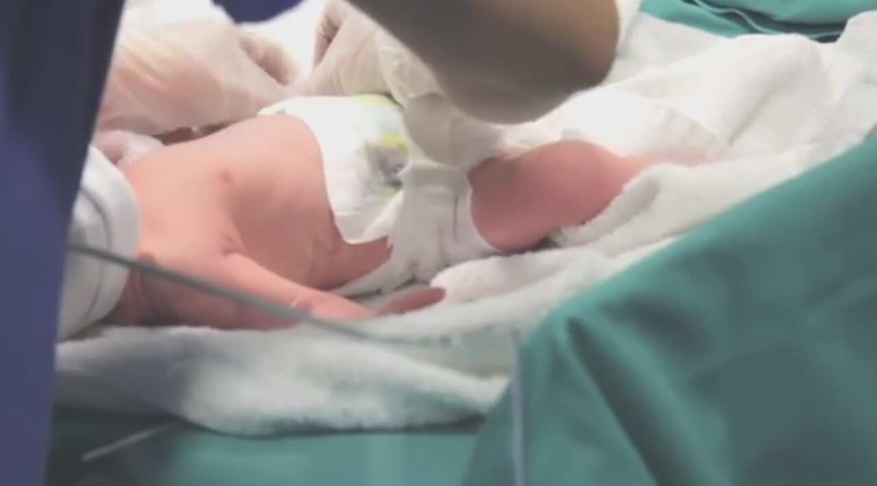 Screen grab from a Recoletas Hospital video 