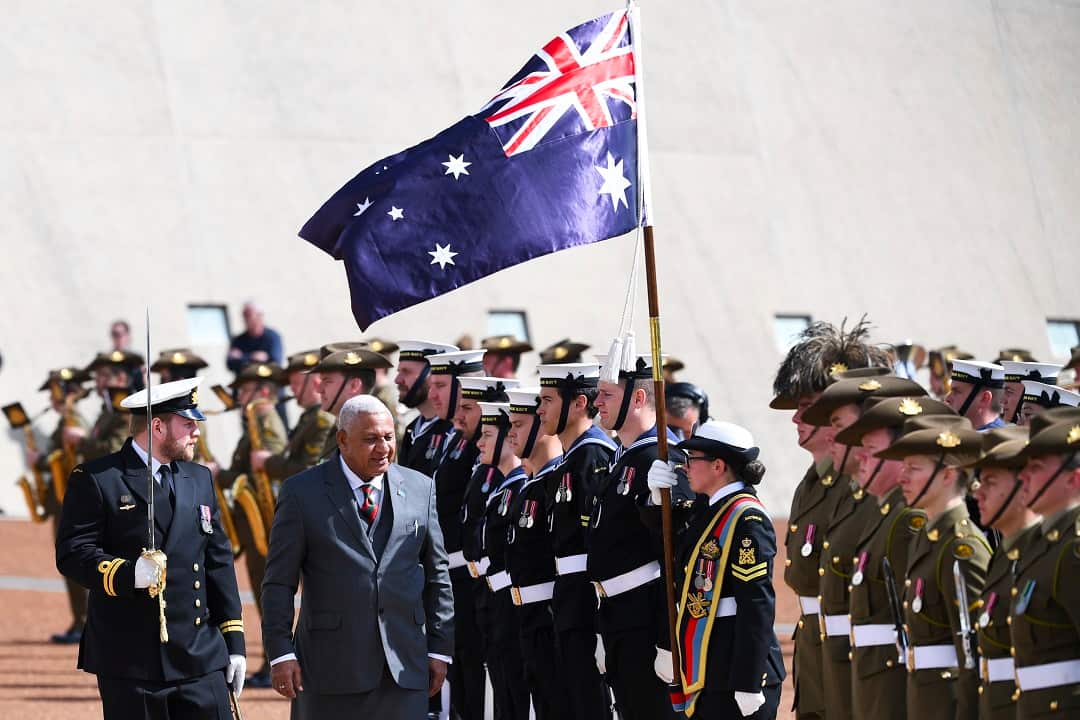 Prime Minister of Fiji Visits Australia
