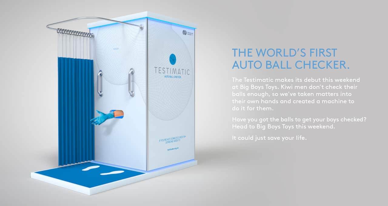 NZ men can now get their testicles checked without meeting a doctor