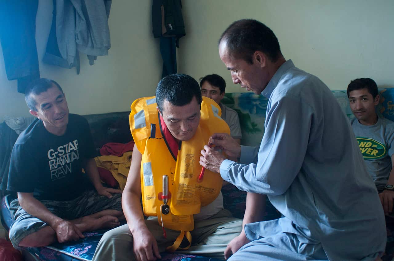 Images from Mr Batoor's journey to Australia.