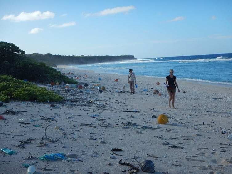Your local beach might not be as bad as this, but it still pays to take care.