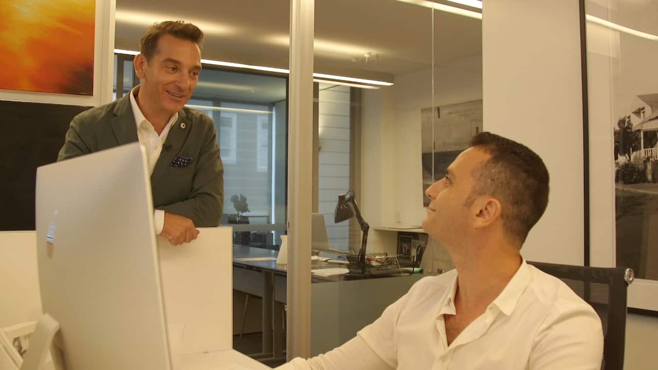 Vinko and Andrea are partners in business and in life.