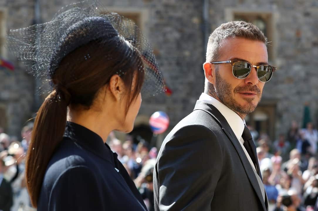 David Beckham and Victoria Beckham.
