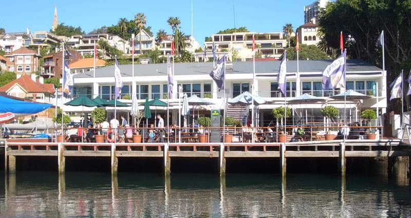 rushcutters yacht club restaurant