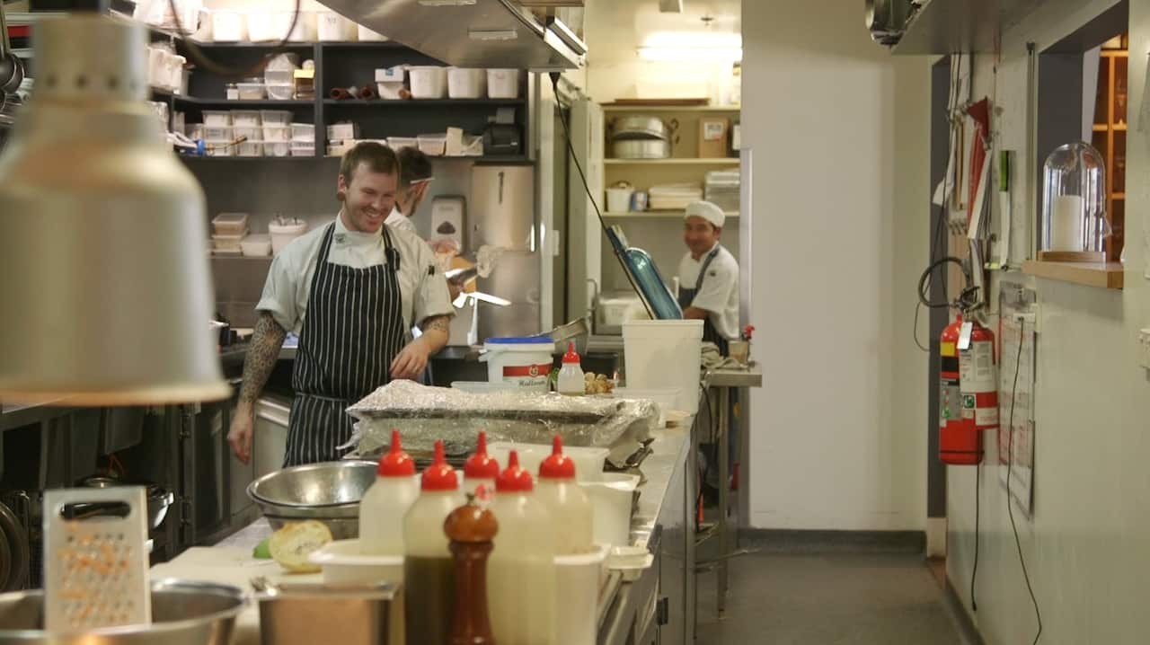 Staff at Stillwater restaurant.