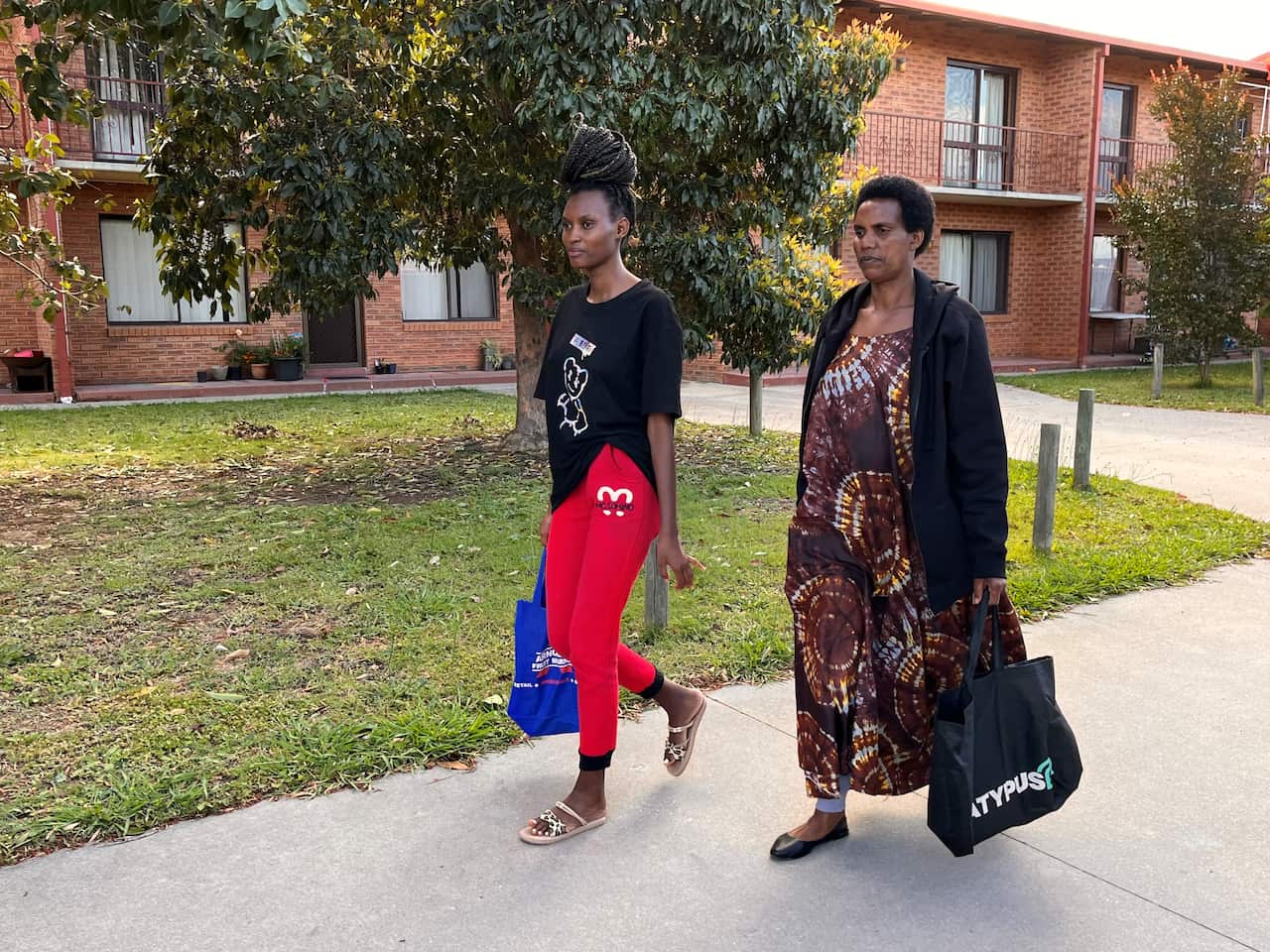 Bierro Nyamahoro and mother Nyakiza Nyandebwa hope to learn to drive