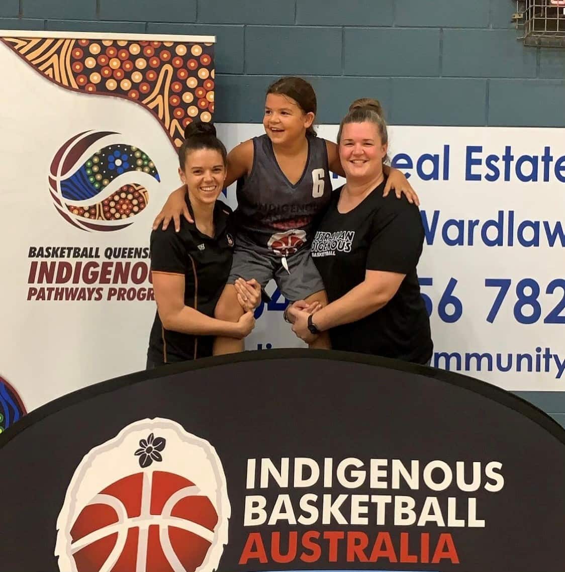 Jacqui Dover with her sister Cassie and niece Miah