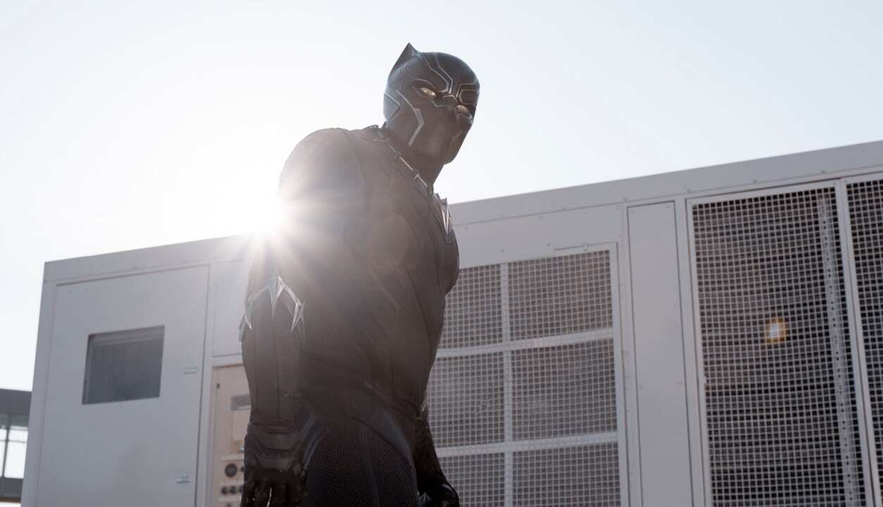 Chadwick Boseman as Panther 