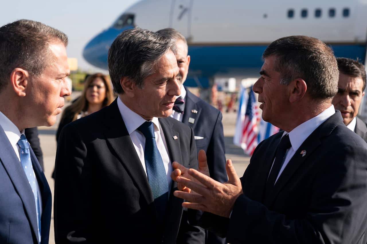 US Secretary of State Antony Blinken has begun a Middle East visit as part of efforts to strengthen a ceasefire in Gaza.