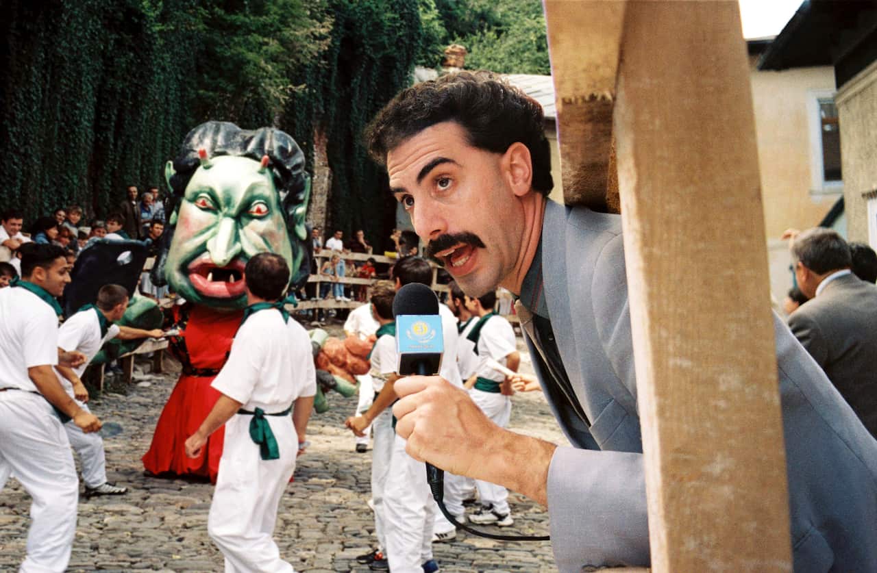 Sacha Baron Cohen as the real deal.