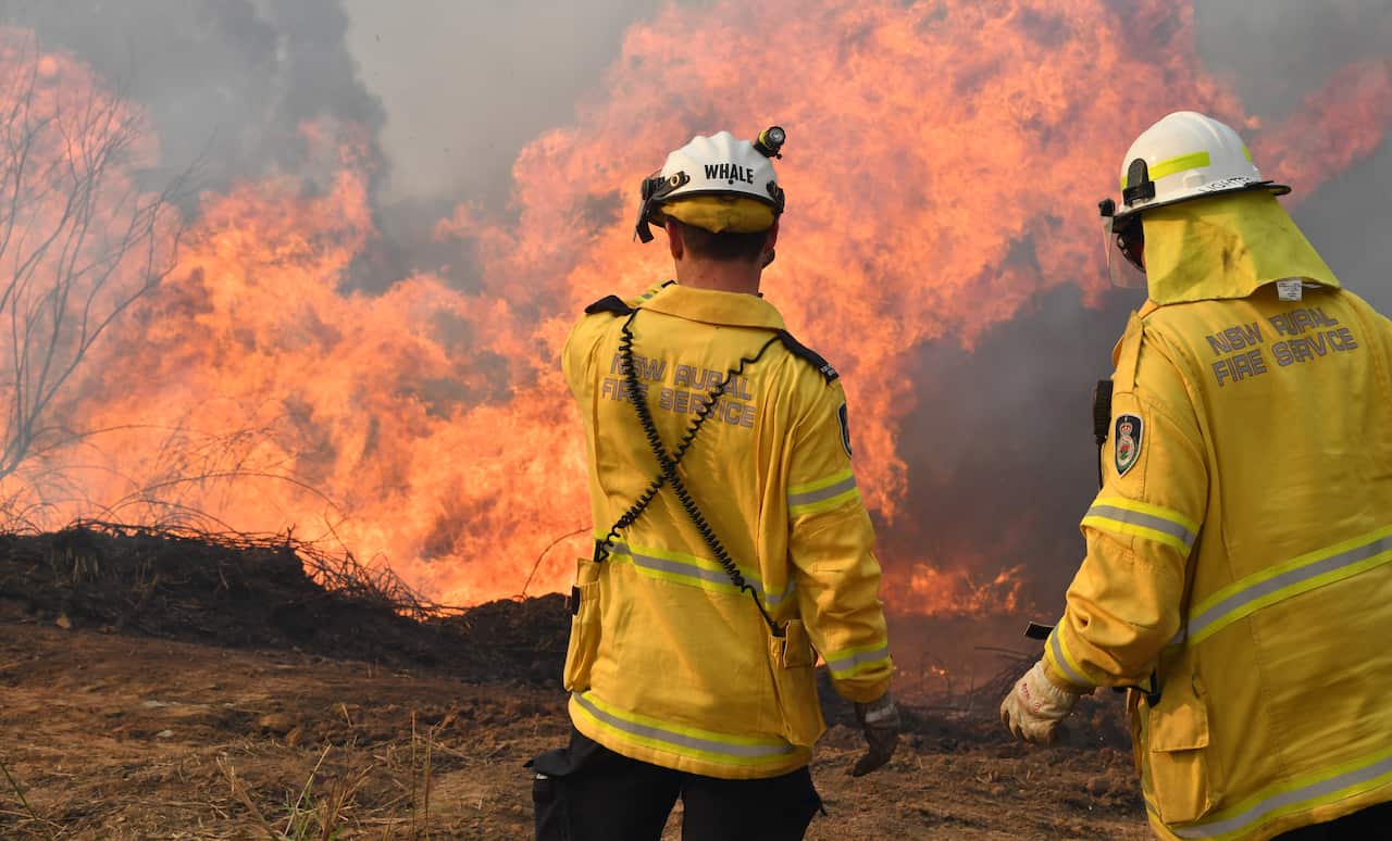 NSW firefighters say they are battling "nightmare" fires across the state.