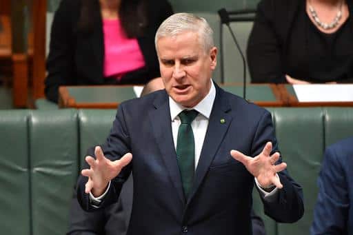 Deputy PM Michael McCormack.