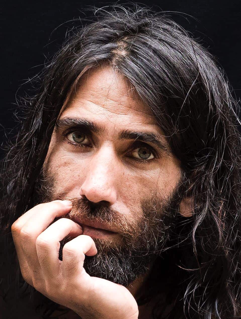 Kurdish journalist and human rights activist Behrouz Boochani.