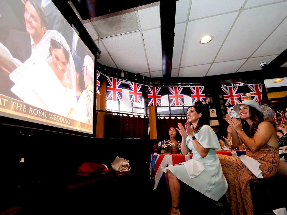 California: A royal reception at The Olde Ship British Pub & Restaurant.