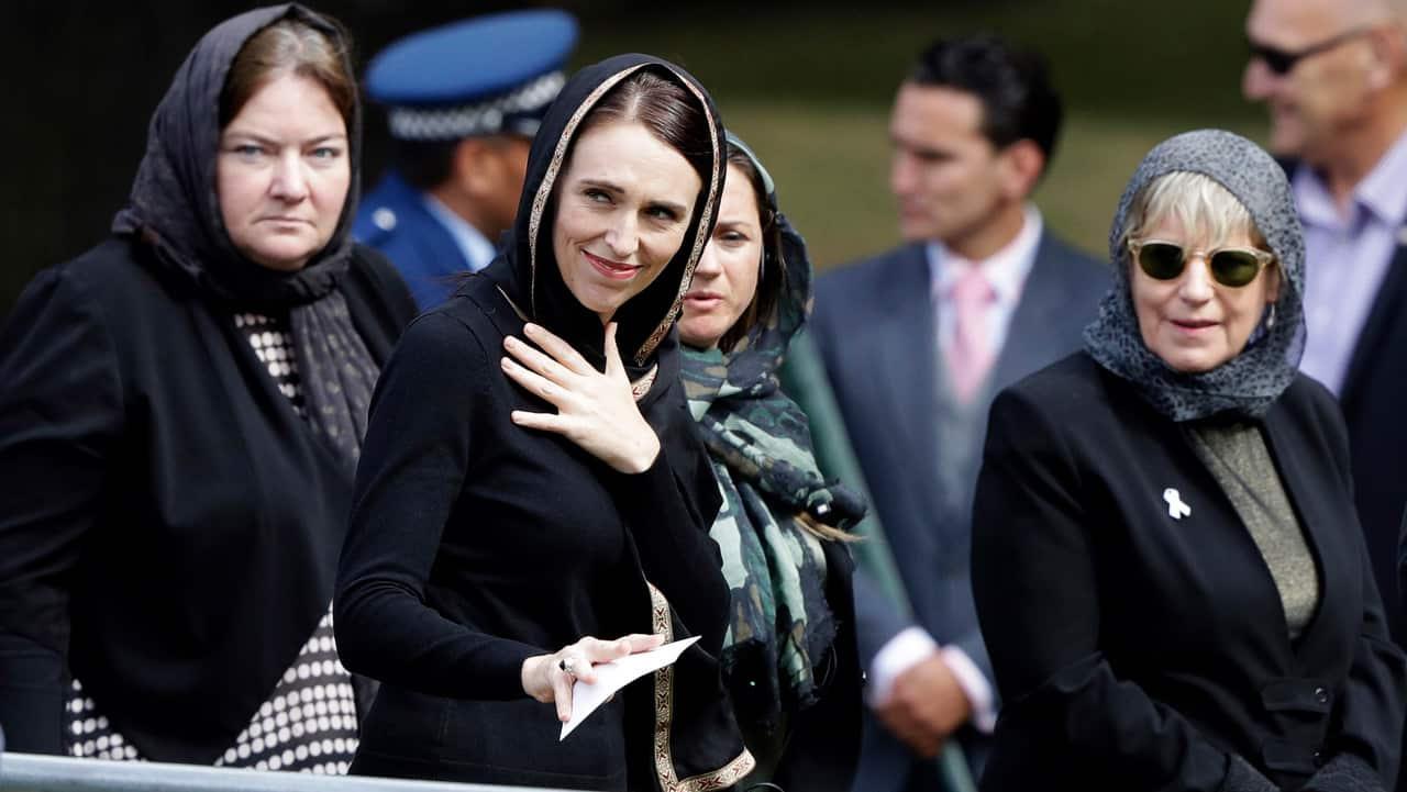 New Zealand Prime Minister Jacinda Ardern.