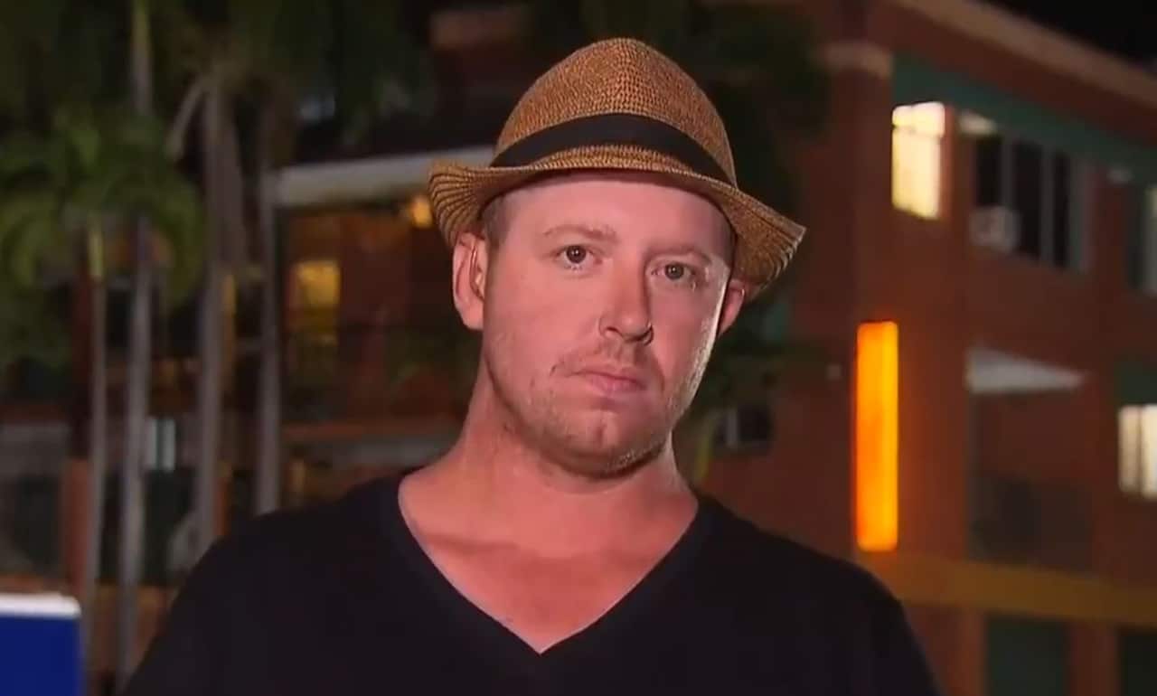 Darwin local Matt James said he heard multiple gunshots.
