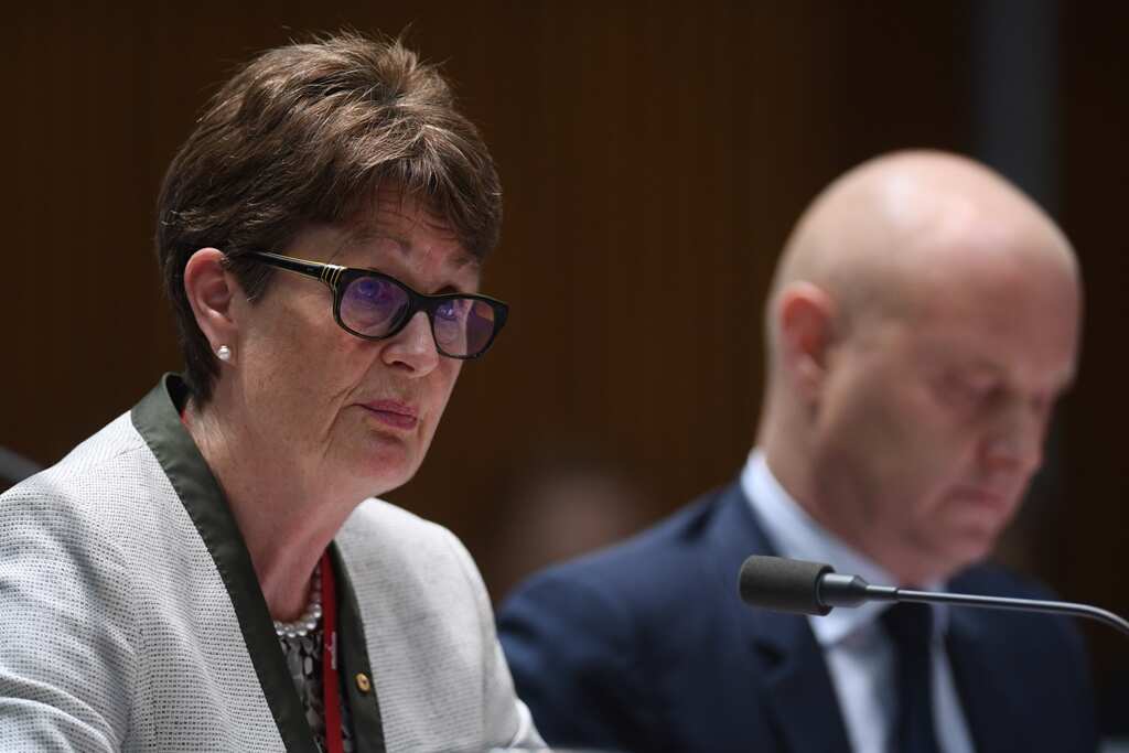 Commonwealth Bank CEO Ian Narev speaks during the House of Representatives Economic Committee inquiry at Parliament House in Canberra, Friday, October 20, 2017