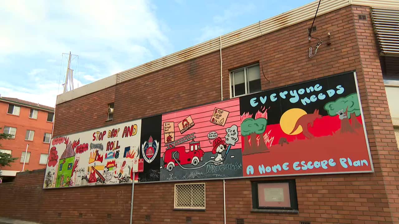 Fire and Rescue NSW's station in Redfern. 